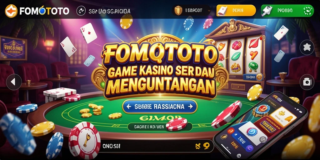 Tampilan gameplay FOMOTOTO yang menegangkan dan seru.