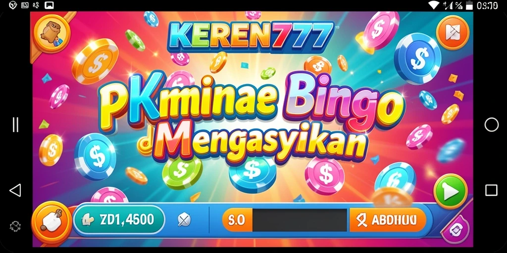 Tampilan seru permainan Bingo di KEREN777 dengan fitur menarik.