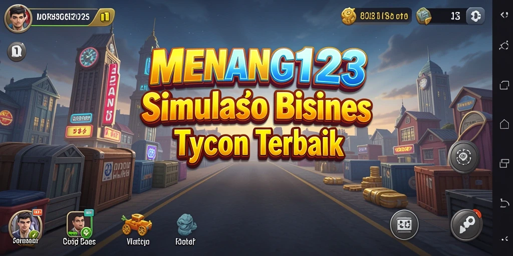 Screenshot utama MENANG123 menampilkan aksi seru dalam gameplay Tycoon.
