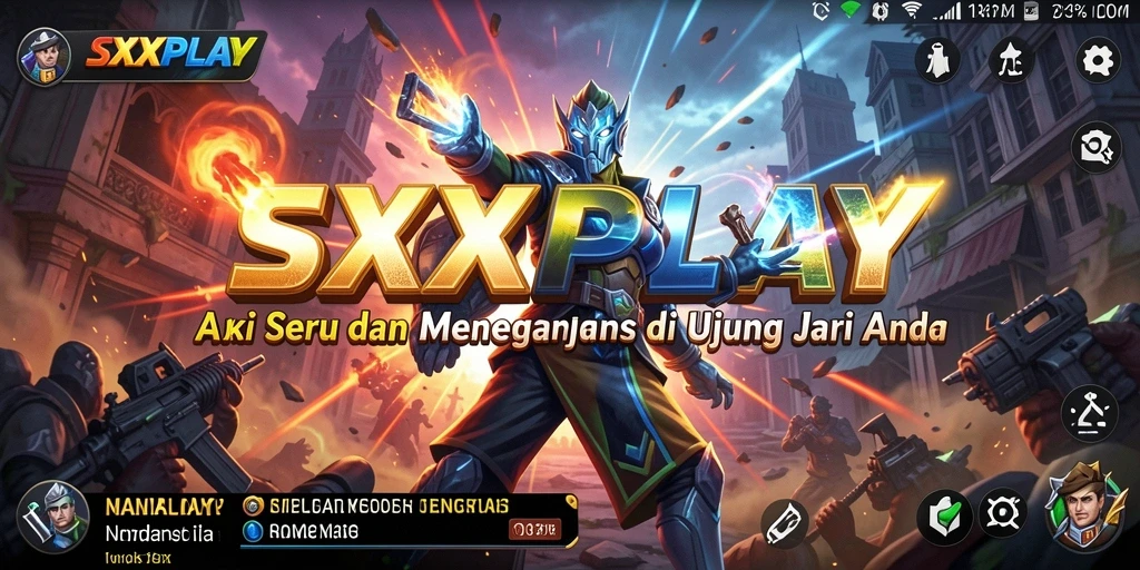 Tampilan gameplay SXXPLAY yang mendebarkan dan penuh aksi.