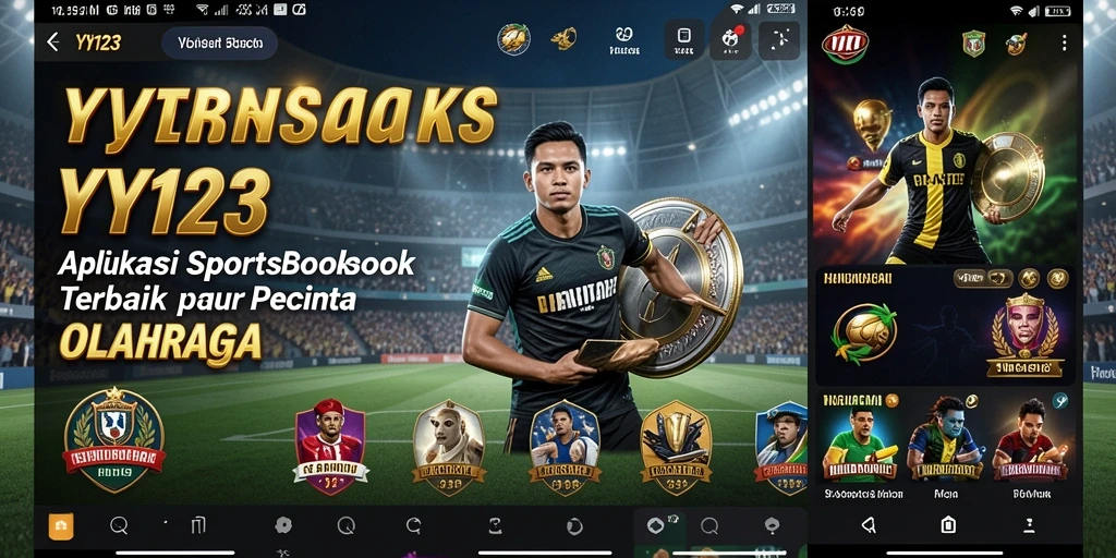Tampilan menarik dan intuitif dari aplikasi Sportsbook YY123.