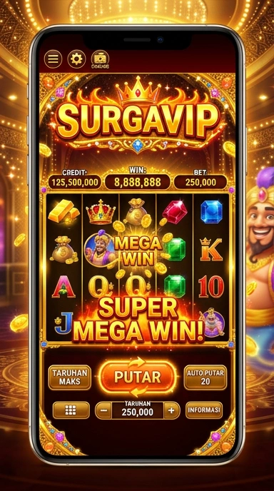 Tampilan katalog aplikasi surgavip yang lengkap dan teratur.